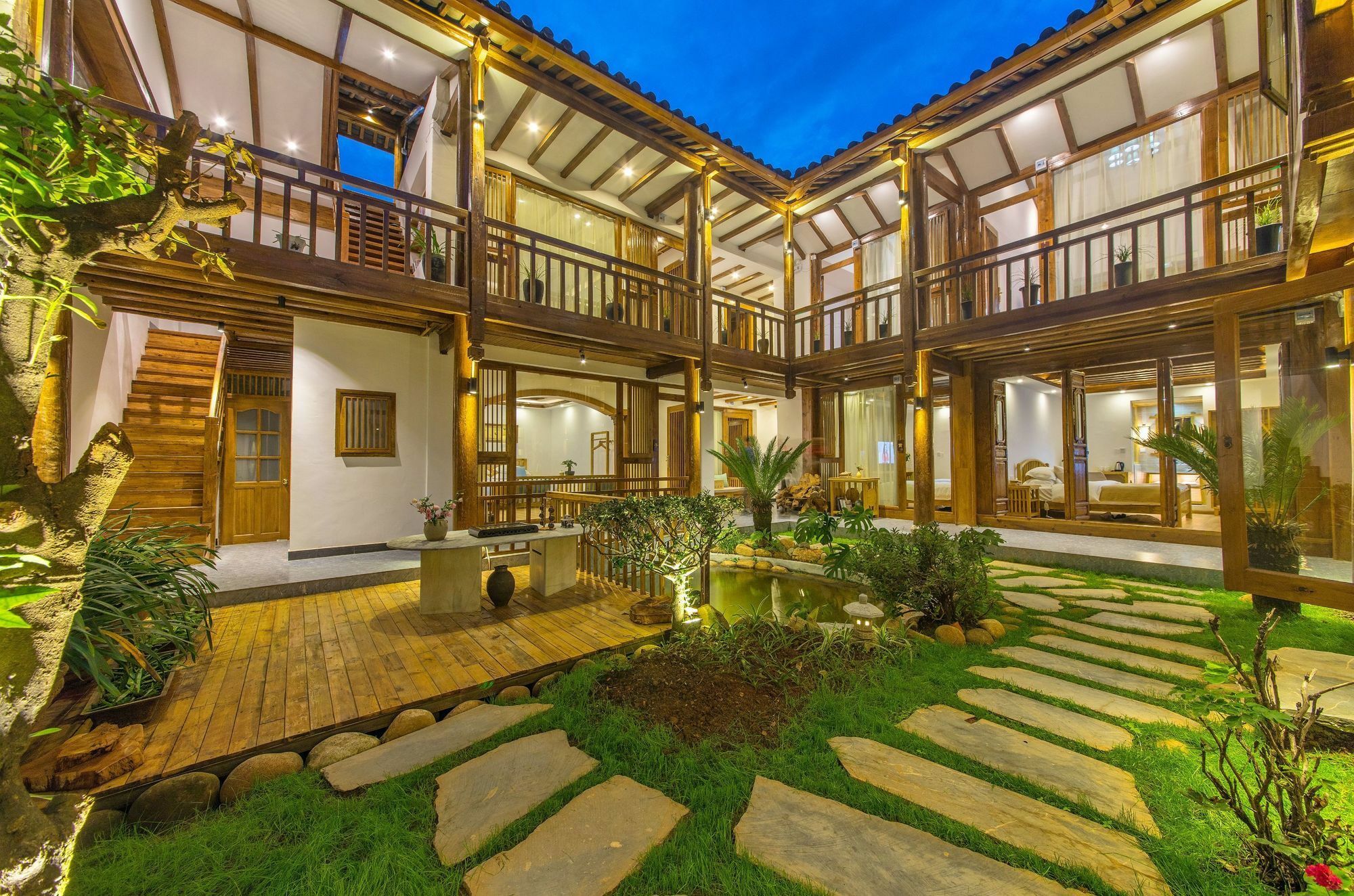 桐墅客栈 Lijiang Village House Esterno foto